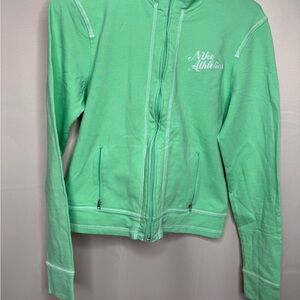 Nike Light Green Athletic Jacket